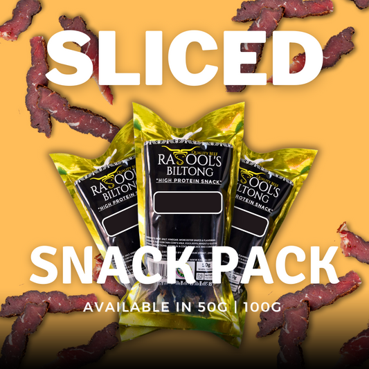 Snack pack's Sliced Beef Biltong